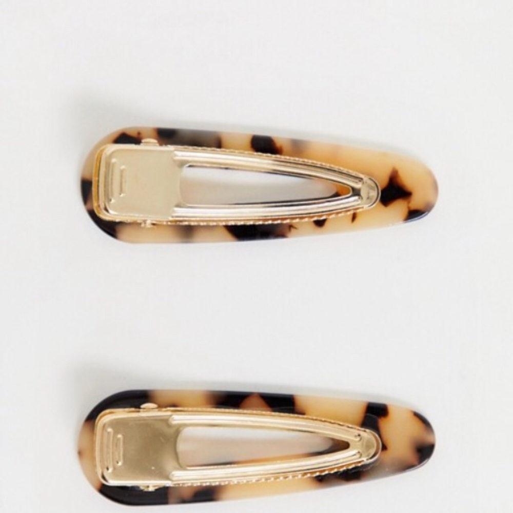 CUTE TORTOISE HAIR CLIPS - Picture 8 of 8